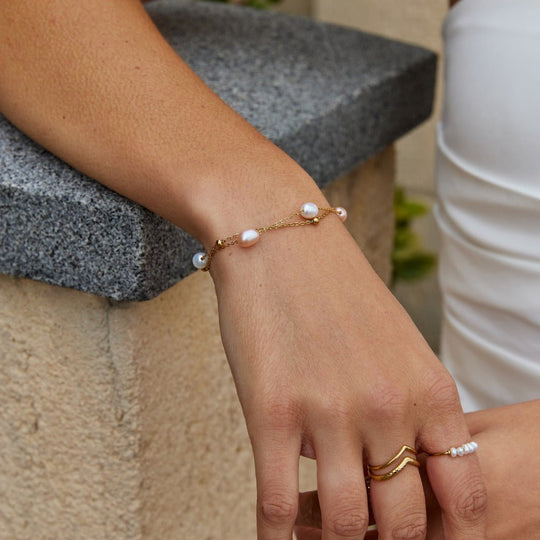 Freshwater Pearl Layered Bracelet
