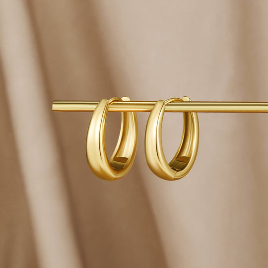 Valentina Gold Hoop Earrings